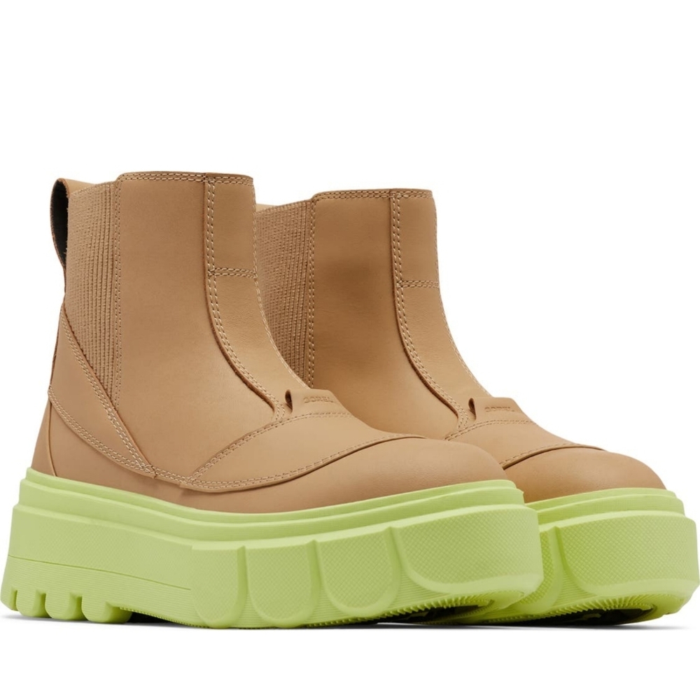 Sorel Waterproof Tan and Green Quality Boots Booties